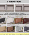 Rock Solid Louvered Return Air Grille Featuring Built In Filter And Slick Magnetic Latch Drywall Access Panel For Attic Crawl Space Or Exterior Cover No Sweat Setup Gray 10X10 Inch options shown in styles and colors.