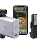 Smart Hose Timer With Wi Fi Hub For Lawn And Garden, App Controlled Outdoor Irrigation System, One Outlet, smartphone display