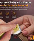PolyWatch Plastic Watch Scratch Remover Polish With Microfiber Cloth 2 Pack Pro Grade Polish For Acrylic Watch Crystal Repair
