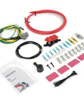 3G Alternator Conversion Harness Kit With Heavy Gauge Wiring For Ford F Series 1984 Upgrades From 1G And 2G To 3G Prewired 3 Pin ASI D Shaped Connector Simple Install For F 150 F 250 Super Duty Ranger Bronco Mustang Electrical System Upgrade including wires, connectors, and instruction manual.