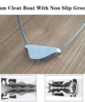 316 Stainless Steel Clam Cleat For Boats And Kayaks, Rugged Marine Grade Rope Cleat, Rust Resistant Cleat For Kayaks Or Sailboats