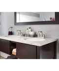 Double sink vanity with Venetian Bronze Kitchen Faucet With Diamond Seal Technology Water Sense Certified ADA Compliant 1.5 GPM Flow