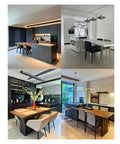 Pro Grade Full Extension Ball Bearing Drawer Slides 1000MM Telescopic Slide Rail in modern kitchen settings with stylish furniture.