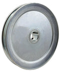 AB700-1 Beefy Single Groove V Belt Pulley 7 Inch OD 1 Inch Bore Motor Pulley For A B 5L 4L V Belts Carbon Steel Zinc Plated