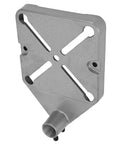 No Fuss Universal Drill Press Stand With Rock Solid Aluminum Base For Quick Workbench Clamping Smooth Depth Adjustment And Pro Level Power Drill Mount Platform Setup, aluminum mounting plate detail
