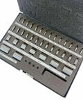 36 Pc Round Space Block Set Made From Hardened Steel Gage Blocks For Machining And Setup Imperial Measurements With M6 Threads
