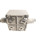 Explosion Proof Junction Box For Hazardous Areas Indoor And Outdoor Use Aluminum Alloy Enclosure with two 1 inch ports
