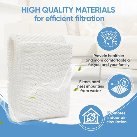 4 Pack MAF2 Humidifier Wick Filters Replacement For High Flow MoistAIR And MA0800 MA0600 MA0601 Humidifiers