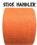 Pro Level Drumstick Grip Tape Two Pack In Vivid Orange featuring comfy cotton gauze wrap for enhanced stick control.