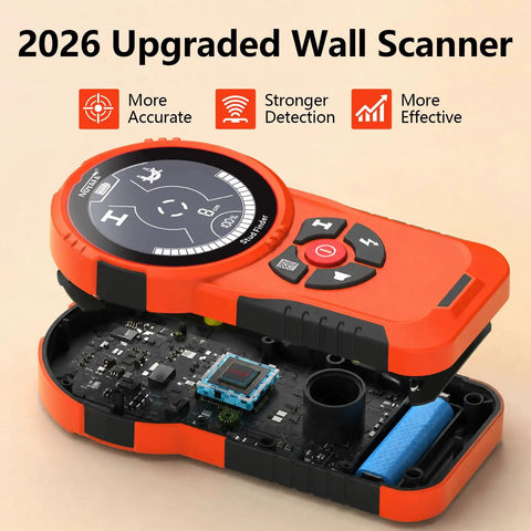 High Precision Stud Finder Wall Scanner With Digital Live Wire And Hidden Wall Pipe Tracker Fast Drywall Scanning And Dead On Accuracy For Home Repair Projects