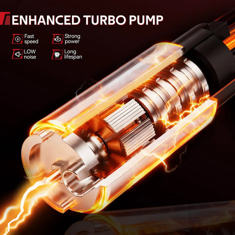 Direct Fit Electric Fuel Pump Assembly For Ford Explorer 2013 To 2019 And Police Interceptor Utility 3.7L showcasing enhanced turbo pump internals.