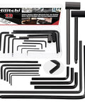 Guitar Allen Wrench Set With 13 Pieces Including Ball End Truss Rod Wrenches 4mm 5mm 7mm 8mm Hex Box Wrenches And 9 Allen Sizes