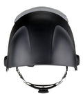 Front view of Speedglas 9100 Welding Helmet Replacement Part With Side Windows Headband And Silver Front Panel