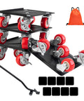 Heavy Duty Furniture Dolly For Moving Large Furniture And Appliances With Five 360 Degree Rotating Rubber Wheels On A Durable Carbon Steel Frame Lifter