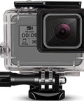 Beefed Up Waterproof Housing For GoPro HERO7 BLACK HERO6 BLACK And HERO5 BLACK 148FT 45M Underwater Dive Case with bracket