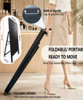 43 Inch Indoor Digital Signage Display Portable Lcd Menu Board showcasing foldable design and built-in handle for portability.
