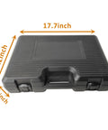 Portable Auto Body Dent Repair Kit With 110V Stud Welder For Thin Metal Panels Under 1mm in black carrying case, 17.7 x 12.2 x 4.3 inches