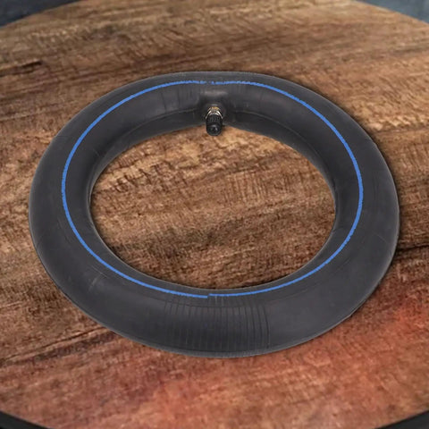 Off Road Electric Scooter Tire 8.5x2 With 50/75-6.1 Inflatable Inner Tube All Terrain Replacement Wheel visible on wooden surface