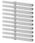 10 Pcs Stainless Steel Thread Swage Lag Screws Kit For Cable Handrail Hardware No Jam Design With High Strength Heavy Duty Rock Solid Wire Rope Clamp Set M6 3mm Threads