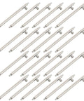 Stainless Steel Watch Band Pin Replacement Kit with Quick Release Spring Bars, 30-piece set for easy band swaps on casual days.