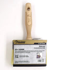 5.5 Inch Limewash Deck Brush With Wood Handle Large Paint Applicator For Walls Wood Fences And Floors Staining And Painting Ideal For Limewash And Deck Stains with laser-engraved handle