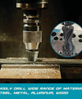 Get This Pro Step Drill Bit Set With 5 Flute M35 Cobalt Twist Bits For Metal And Wood That Makes Burry Smooth Holes In Stainless Steel Aluminum Copper Fast Without Changing Tools drilling steel plate