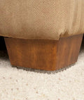 4 Inch Square Carpet Protectors With Self Stick Spiked Bottom, Dent Proof Floor Pads For Tables Beds Sofas And Chairs