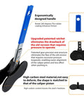 Gen2 2026 Patented Brake Caliper Compression Tool 5 In 1 Piston Compressor And Brake Pad Spreader Kit with blue ergonomic handle