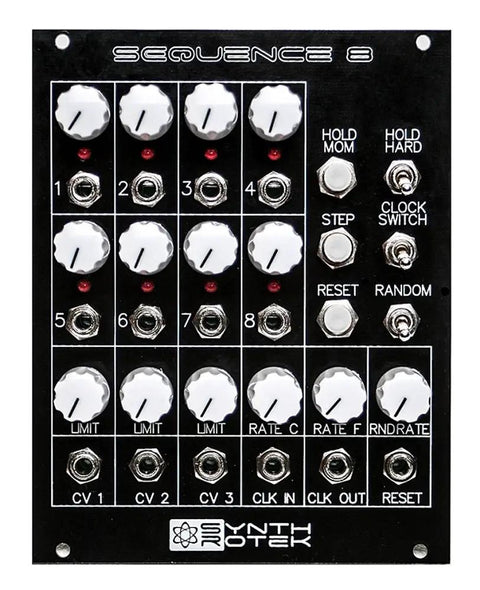 Kickstart Your Modular Rig With This Eight Step Analog Sequencer Kit Featuring Three Attenuated CV Outputs Strong Gates Clock Sync And Easy Tempo Tweaks To Bang Out Dope Patterns For DIY Builders