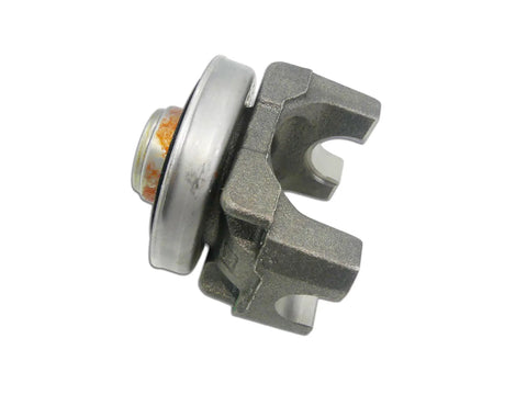 Rock Solid 1344 Mechanics 3R U Joint for 1978 to 2005 GM 7.5 inch axle, showing steel body and pinion yoke design.