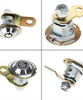 Arcade Game Cabinet Door Locks Set Of 3 For Jamma Machines With Keys Short And Long Locks durable alloy plated
