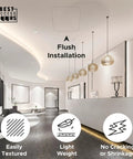No Sweat 18 x 18 Flush Mount Ceiling Access Panel Built Like A Tank With Glass Fiber Reinforced Gypsum installed flush in modern ceiling.