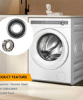 Drop In Front Load Washer Bearing Kit Fits LG Kenmore Sears Tub Bearings Seal Kit With Two Bearings Drum Gasket And Seal Ring Easy Install Replaces 4036ER2004A 4280FR4048L 4280FR4048E MAP61913707 4036ER4001B, chrome steel bearings and seal