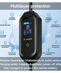 Pick Up This Ultra Portable Fast EV Charger Pumping Out A Massive 3600 Watts So You Can Top Off Your Ride Anywhere Without Stress Smart App Control Handles Type Two And Type One Plugs Effortlessly For Reliable Home Or Travel Charging.