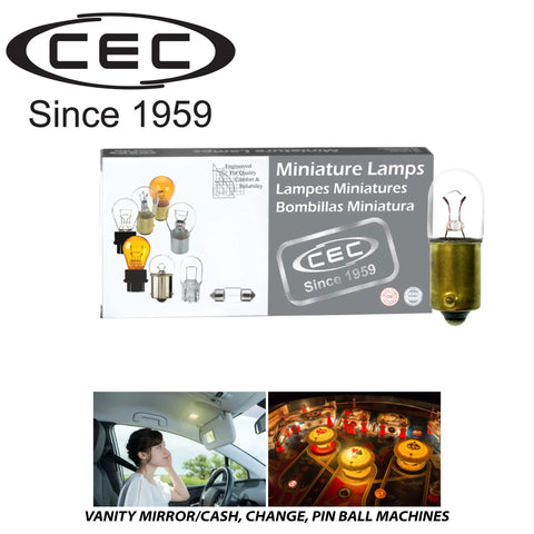 Mini Incandescent Light Bulb T3.25 6.3V BA9s Base 0.945W 20,000 Hour Life 10 Pack Replacement For Instrument Panel Dashboard Lights Indicator Lamps And Other Small Light Fixtures packaging and usage examples