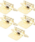 Spring Loaded Cabinet Door Hinges With Half Overlay For RV And Camper Cabinets Semi Hidden Steel Auto Door Closer Built Tough