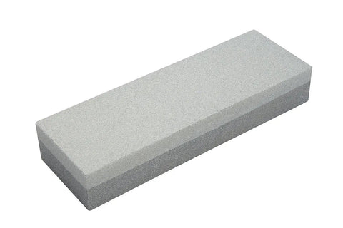 Two Sided 6 Inch Aluminum Oxide Sharpening Stone With Coarse 150 Grit And Fine 240 Grit For Knives And Tools Water Or Oil Lubricant Bench Stone