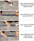 Steps to apply Heavy Duty Butyl Aluminum Foil Tape Sealant 2 Rolls That Work Like A Champ For Emergency Roof Leak Repair And Window Crack Fix Outdoor Pipe Leak Stop Tape Waterproof Sealing Tape For Glass Metal Wood Plastic Tiles And More