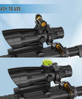 Magnetic Scope Leveling Kit With Bubble Level Tool And 3 Piece Mounting Set For Rifles Turret Level And Action Level on rifle.