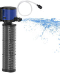 660GPH Submersible Pond Pump With Sponge Filter And 3 Stage Filtration For Aquariums And Hydroponics Lowkey Quiet Operation 8Ft Lift