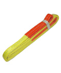 One Inch By Six Foot Flat Eye To Eye Lifting Sling Beefy Heavy Duty Polyester Strap For Construction And Hoisting 3200 Lbs WLL