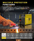 Using Beefy Pro Grade Plasma Cutter With Large LED Display Non Contact Arc High Frequency Plasma Cutting Equipment