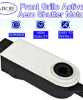 Front Grille Active Aero Shutter Motor Seriously Tough Replacement For Chevy Gmc Cadillac Rigs, durable black and white motor.