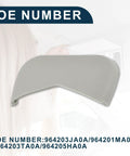 Sun Visor Clip Bolt Cover Fits Nissan Pathfinder Altima Murano Rogue Maxima Gray 1 Piece Front Left Right Fitment 2013-2021