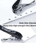 Heavy Duty 10mm Hole Punch For Paper Cards PVC Board And Cardboard Single Hole Punch Tool With Rugged Alloy Body Easy Grip view