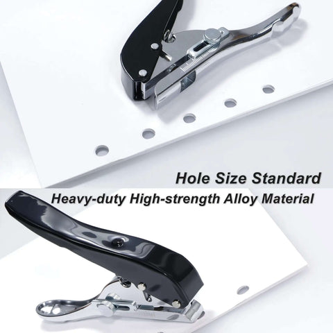 Heavy Duty 10mm Hole Punch For Paper Cards PVC Board And Cardboard Single Hole Punch Tool With Rugged Alloy Body Easy Grip view