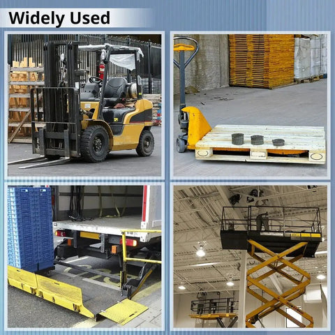 Durable 12 Volt Dump Trailer Remote Control With Up Down Switch For Tippers And Hoists Compact Hydraulic Button For Forklifts And Lifting Platforms Easy Install Reliable Operation, images of forklift and loading equipment.