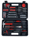 Heavy Duty 146 Piece Home Tool Kit With Hammer Pliers Wrenches Tape Measure Screwdrivers Sockets And Hex Keys In A Durable Plastic Toolbox
