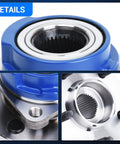 Close-up of Wheel Hub And Bearing Assembly Replacement For 2000 To 2008 Chevrolet Impala 2003 To 2007 Buick Regal