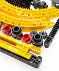 233 Piece Technic Parts Kit With Gears Axles Pins And Connectors Compatible With Major Technic Sets in assorted colors and shapes